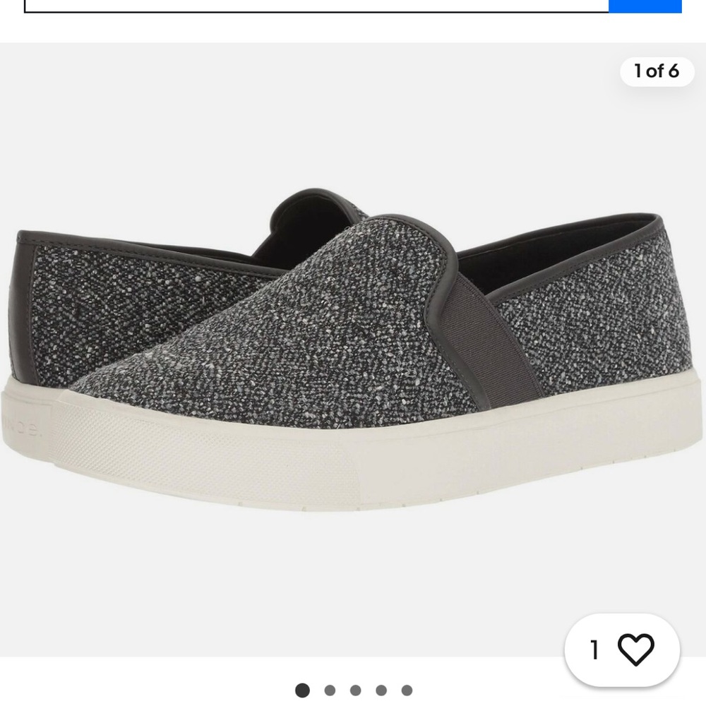 Vince Tweed Slip-On Sneakers